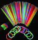 Rave Party LED Stick Flashing Glow Wands Rally Batons Light Up Sticks UK