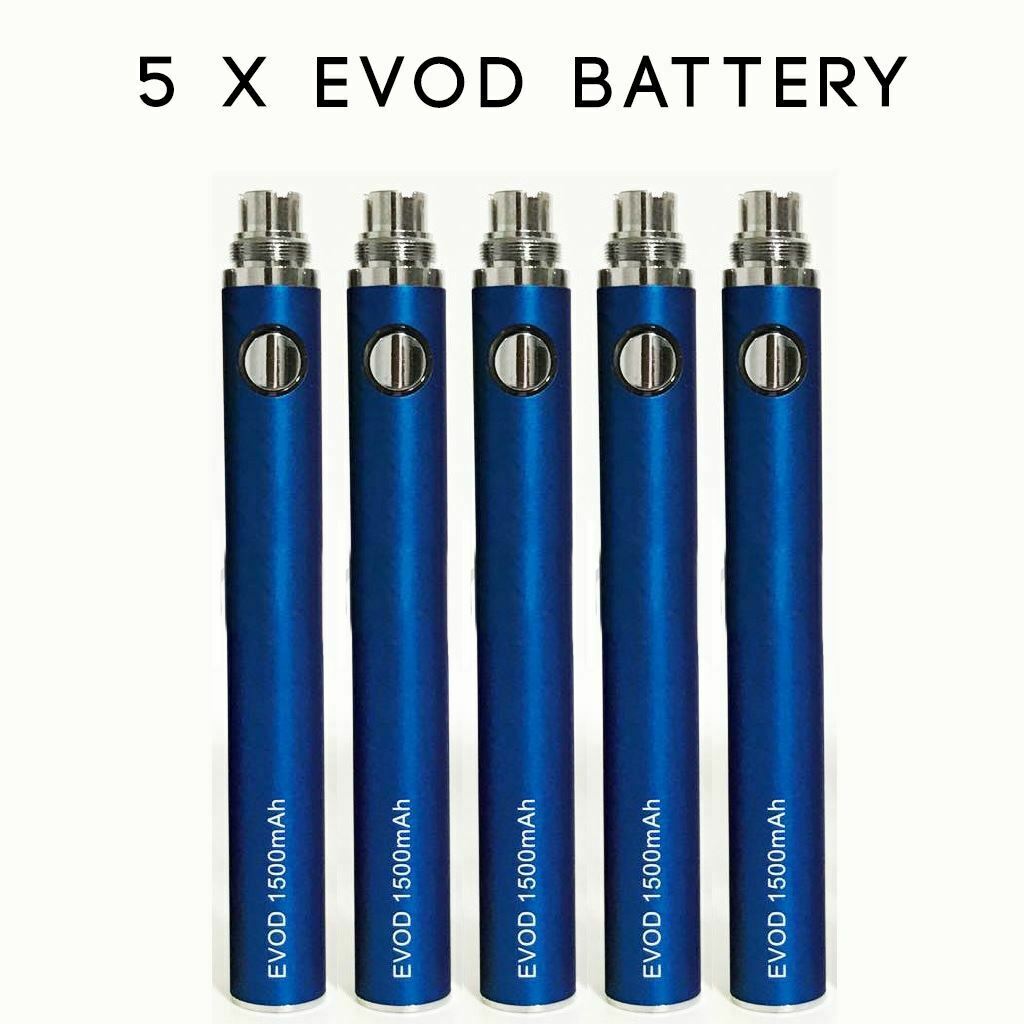 Evod 1500MAH NEW E RECHARGEBLE 1 3 5 PACK BATTERIES STRONG Evod E